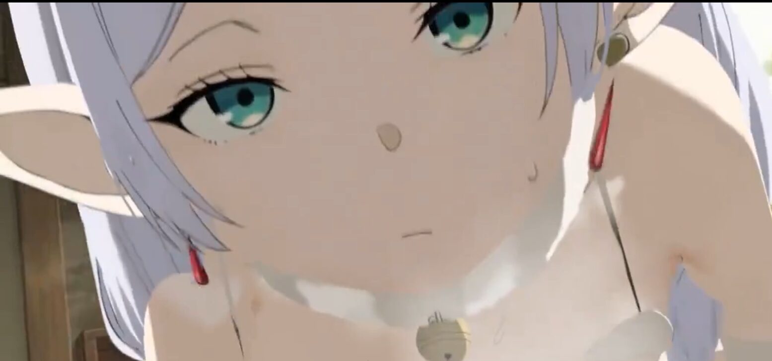 【葬送のフリーレン】フリーレンの手コキ、素股、騎乗位動画で搾られる♡