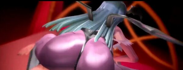 【ヴァンパイア】モリガンの騎乗位動画で搾られる♡