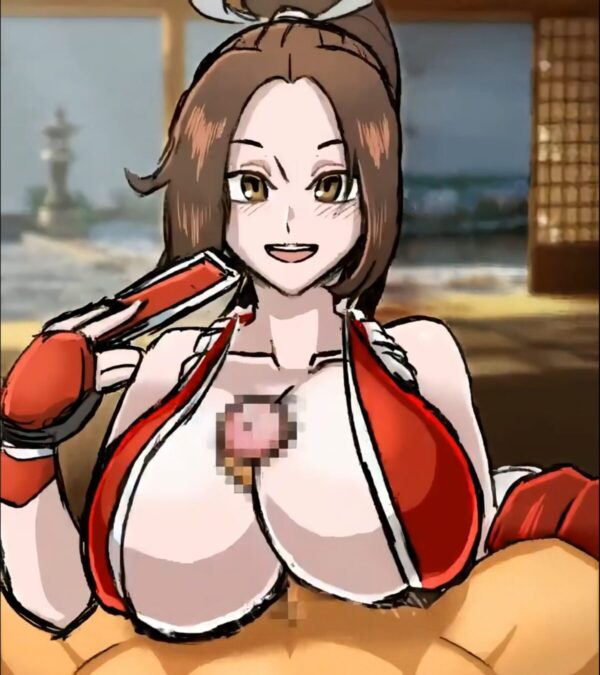 【KOF】不知火舞のパイズリ動画で搾り取られる♡