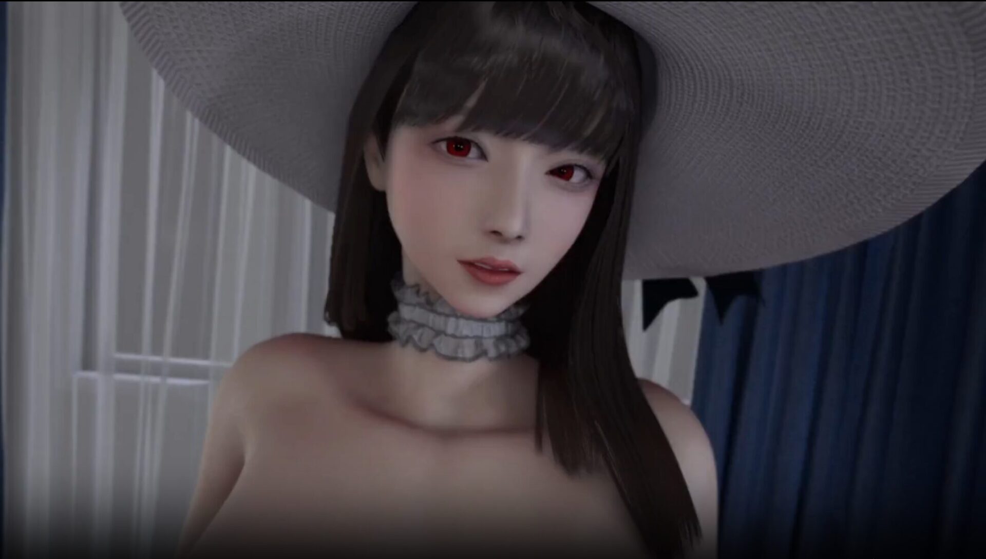 【オリキャラ】八尺様のパイズリ動画で搾られる♡