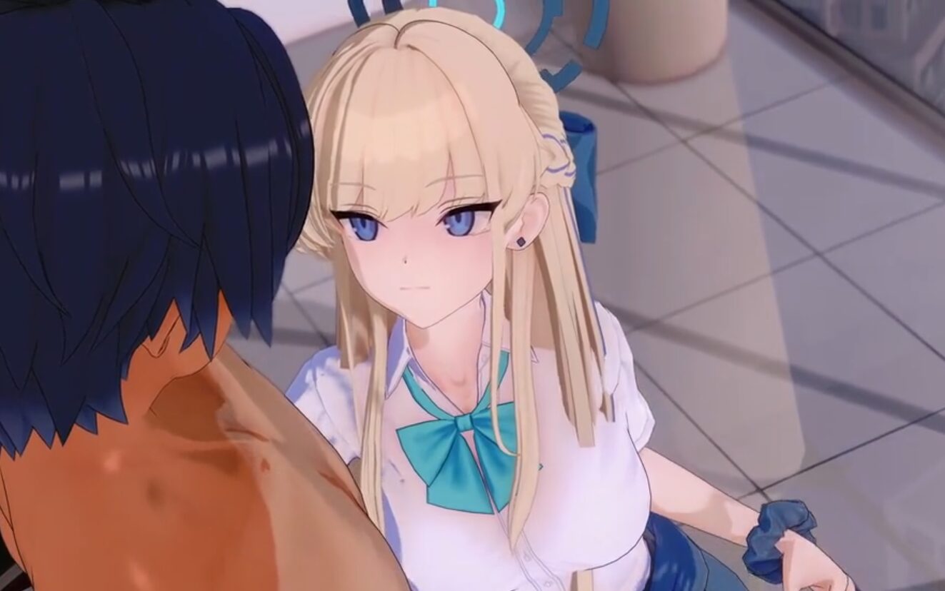 【ブルーアーカイブ】飛鳥馬トキの手コキ動画で搾られる♡