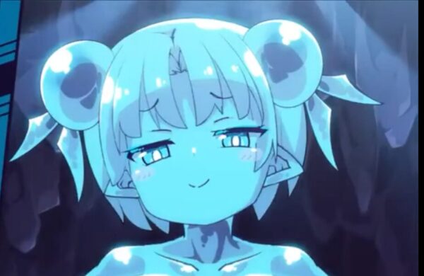 スライム娘のパイズリ動画で搾られる♡